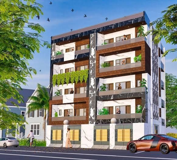  homes dwarka mor Elevation