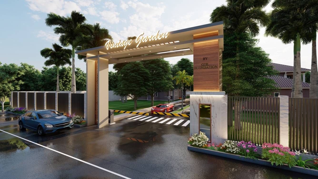  vintage garden Elevation