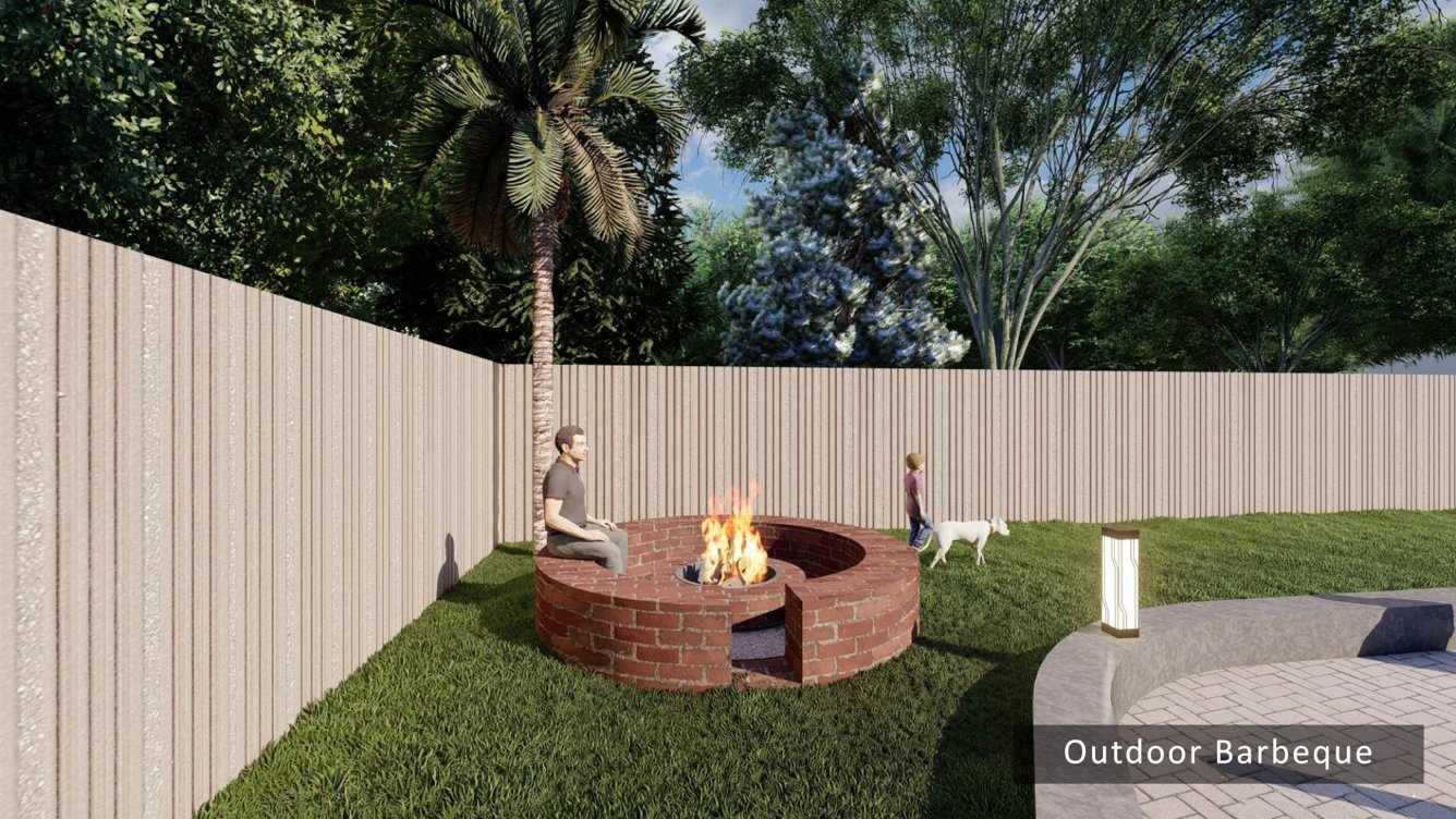  vintage garden Barbecue Area