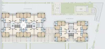  dharti-saket-heaven-phase-2 Tower B Cluster Plan