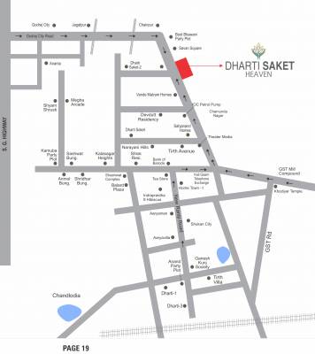  dharti-saket-heaven-phase-2 Location Plan
