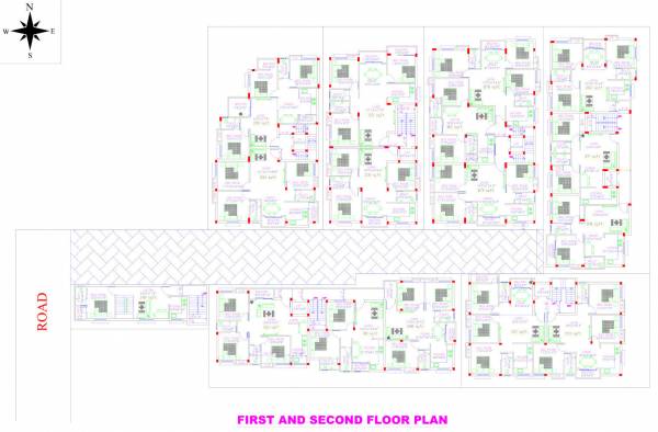  prime Prime Cluster Plan from 1st to 2nd Floor