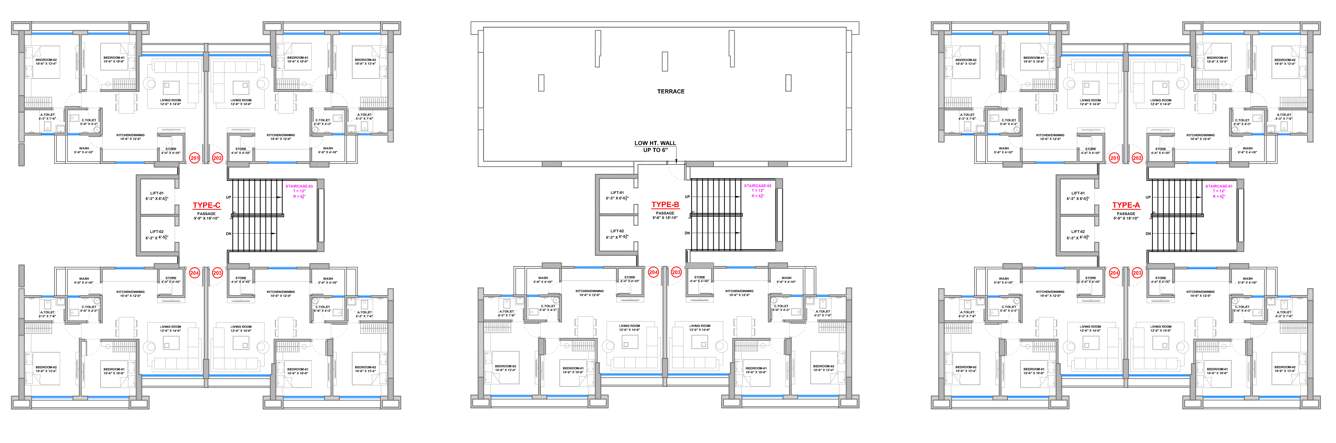  the unity tower Tower A Cluster Plan