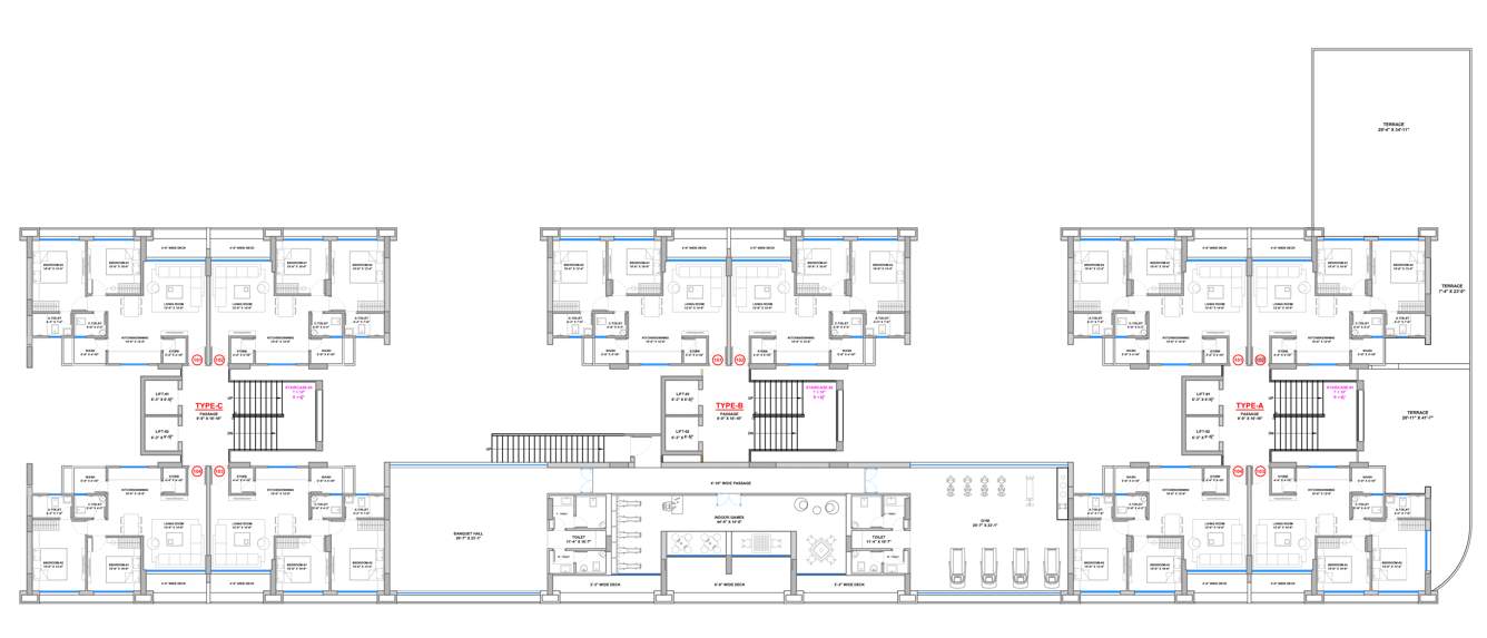  the unity tower Tower A Cluster Plan