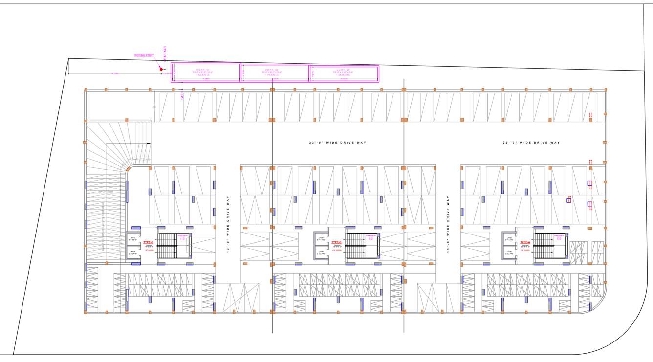  the unity tower Layout Plan