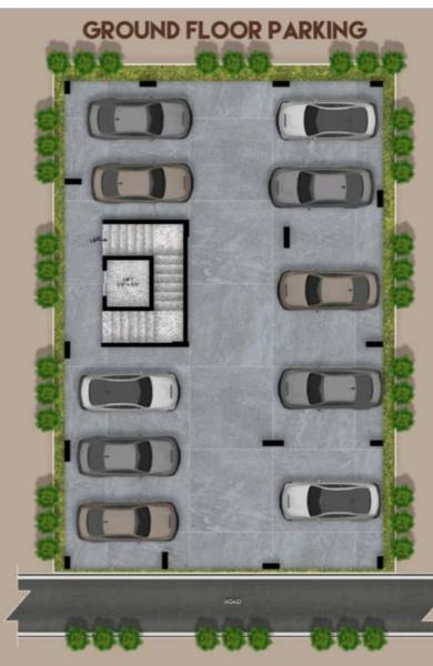  homes Homes TowerA Cluster Plan