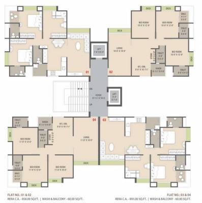  sundaram-residency sun Cluster Plan