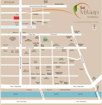  sundaram-residency Location Plan