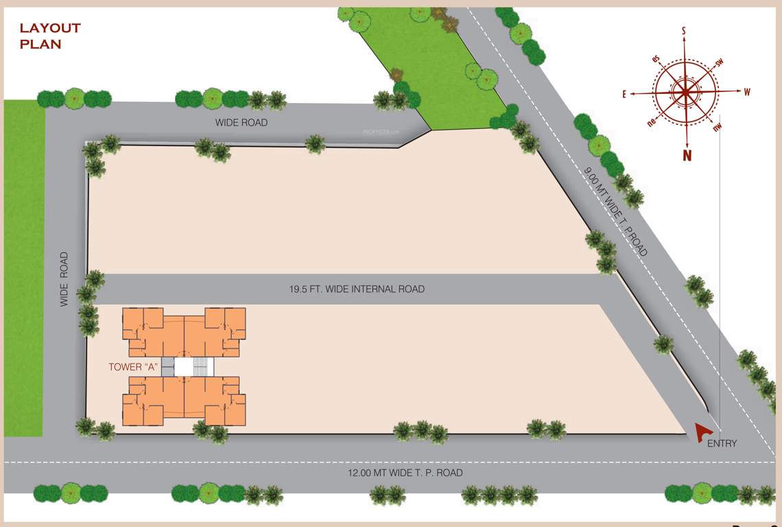  meena heights tower b Layout Plan