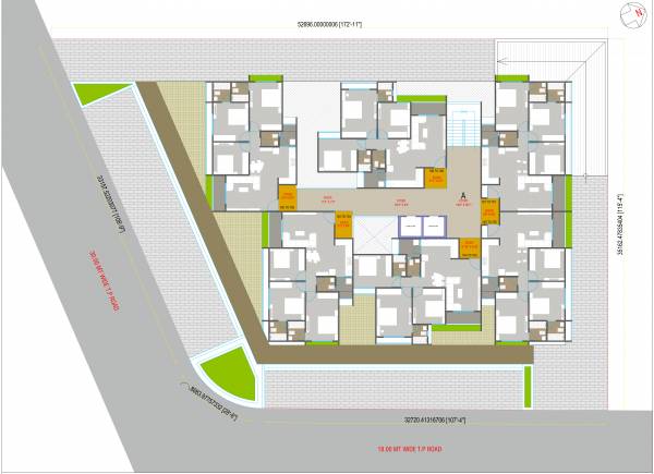  aradhana-luxuria Aradhana Luxuria Cluster Plan