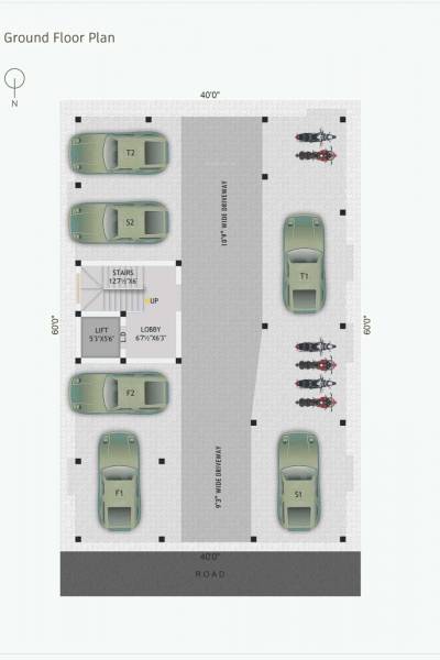  sai-shrishti-flats Cluster Plan