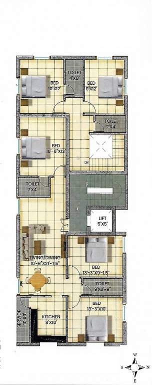 sruthi Sruthi Cluster Plan