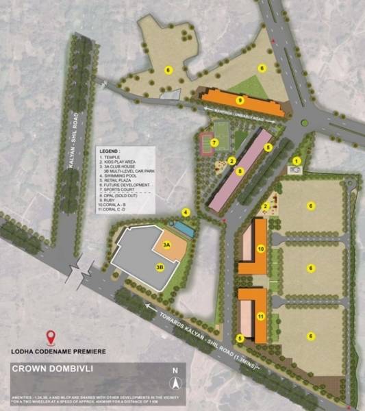  crown-dombivli-by-lodha Master Plan