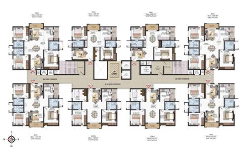  gardens-by-the-brook-phase-2 Tower F Cluster Plan