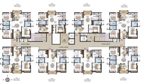  gardens-by-the-brook-phase-2 Tower H Cluster Plan