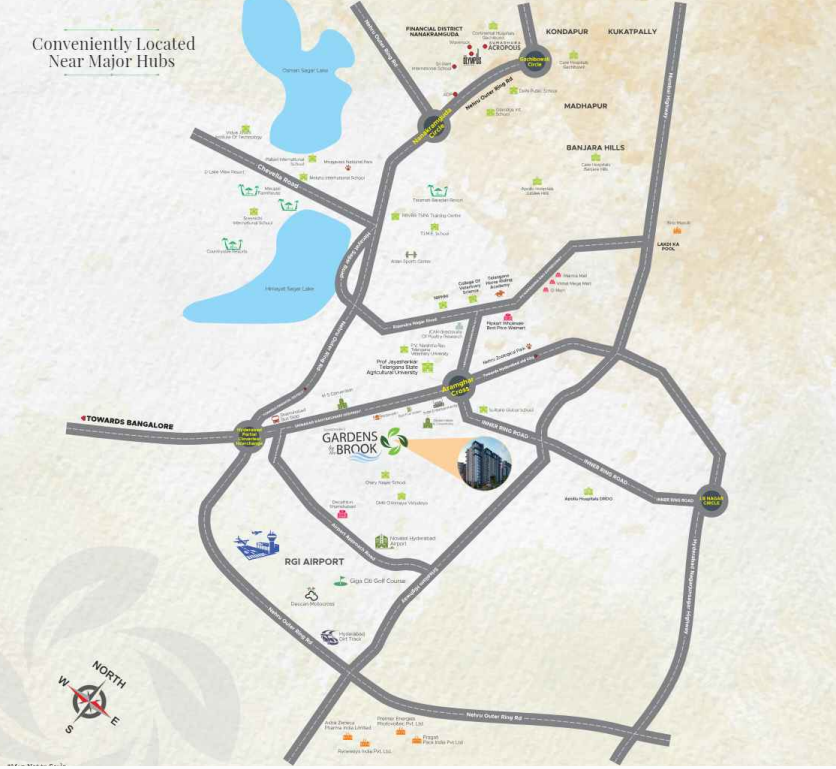  gardens-by-the-brook-phase-2 Location Plan