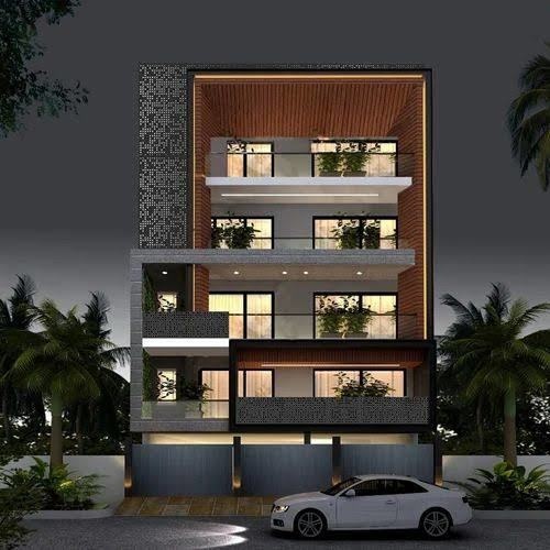  metro walk appartment Elevation