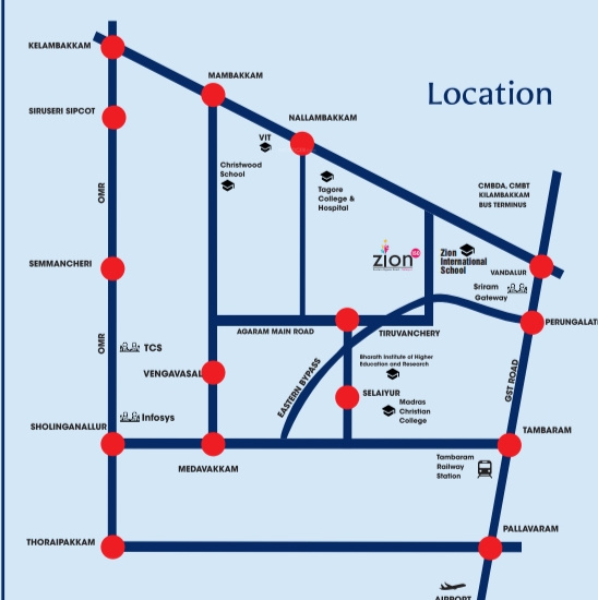  zion-150 Location Plan