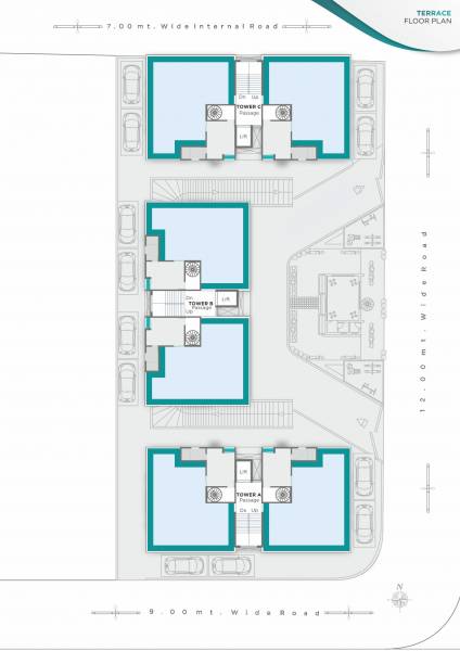 Tower A-B-C Cluster Plan shivang-aananda-phase-2 Tower A-B-C Cluster Plan