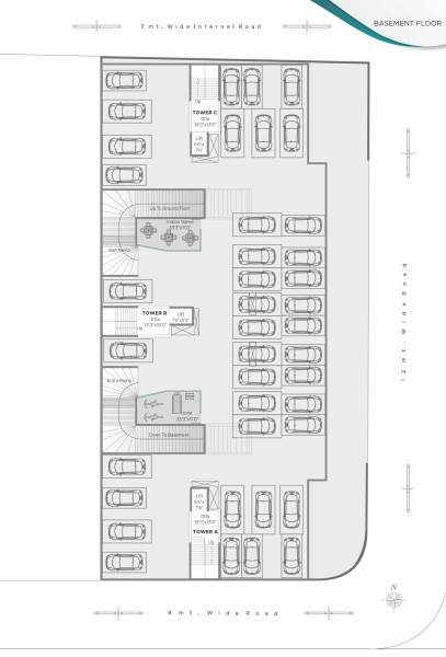 Tower A Cluster Plan shivang-aananda-phase-2 Tower A Cluster Plan
