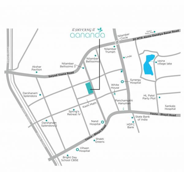 Location Plan shivang-aananda-phase-2 Location Plan