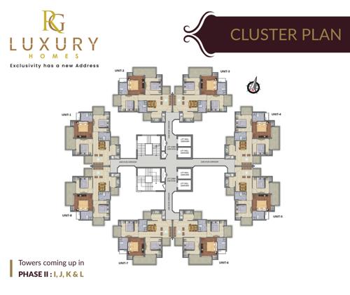  towers-i-and-j-r-g-luxury-homes- I Cluster Plan