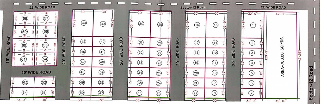 dau residency 2 Layout Plan