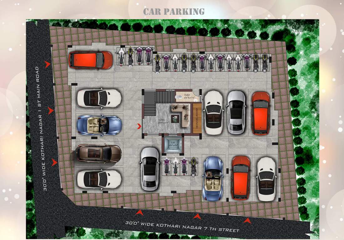 sivasankari apartments Sivasankari Apartments Cluster Plan