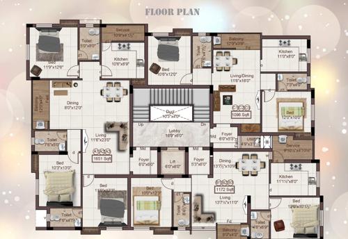  sivasankari-apartments Sivasankari Apartments Cluster Plan