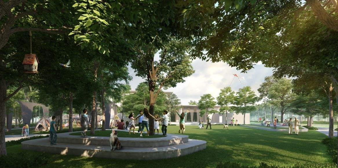 chitwan phase 1 Landscape Garden and Tree Planting