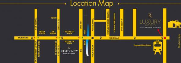 Location Plan rg-luxury-homes-tower-b-c-d-&-e Location Plan