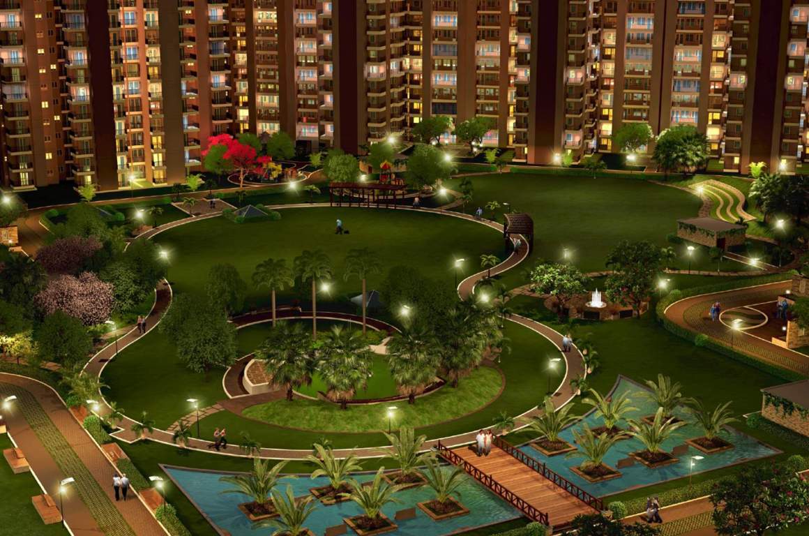  rg luxury homes tower b c d & e Landscaped Gardens