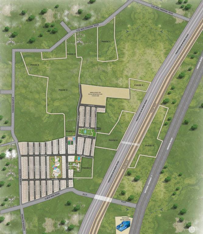  infinia city Layout Plan