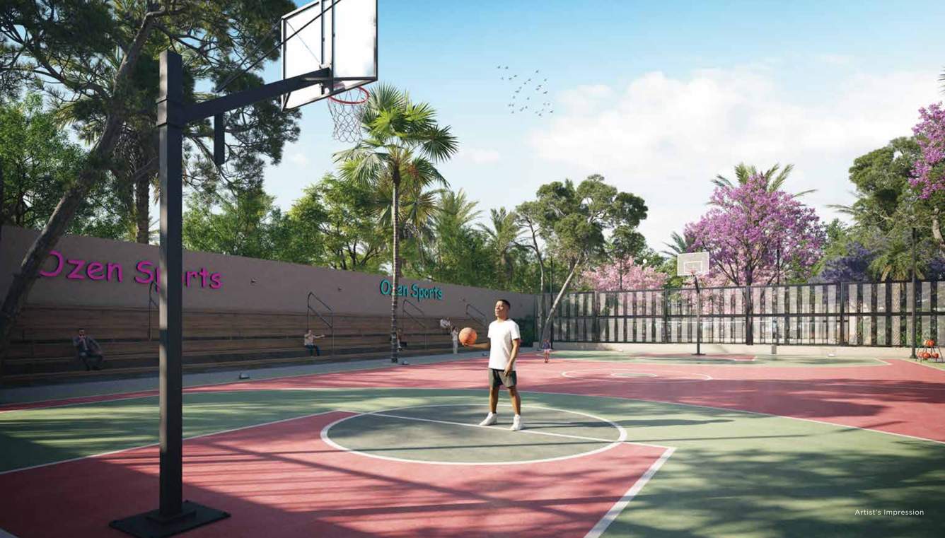  infinia city Basketball Court