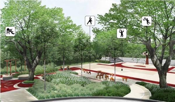 Children's play area ruby-hi-rise-condominiums Children's play area