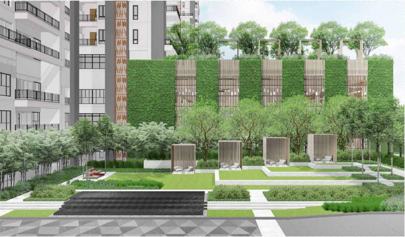  ruby hi rise condominiums Landscape Garden and Tree Planting