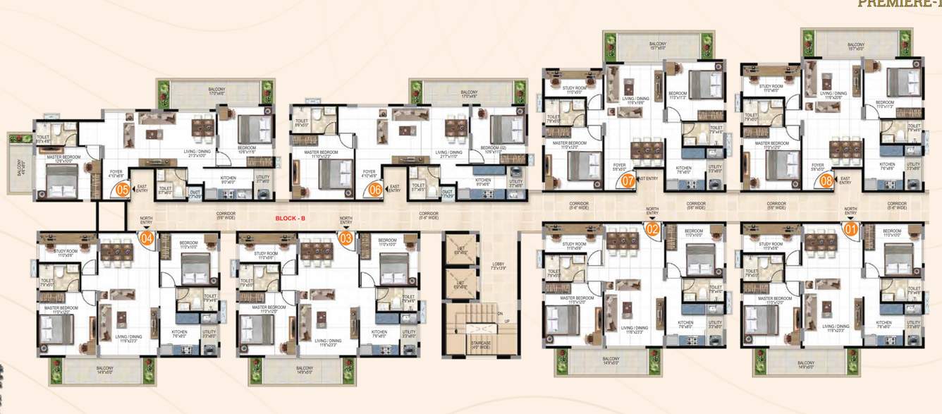  premier 1 Premier 1 Block B Cluster Plan