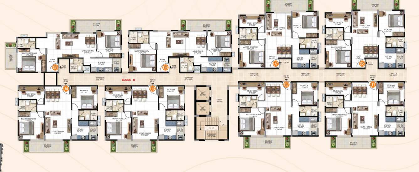  premier 1 Premier 1 Block B Cluster Plan