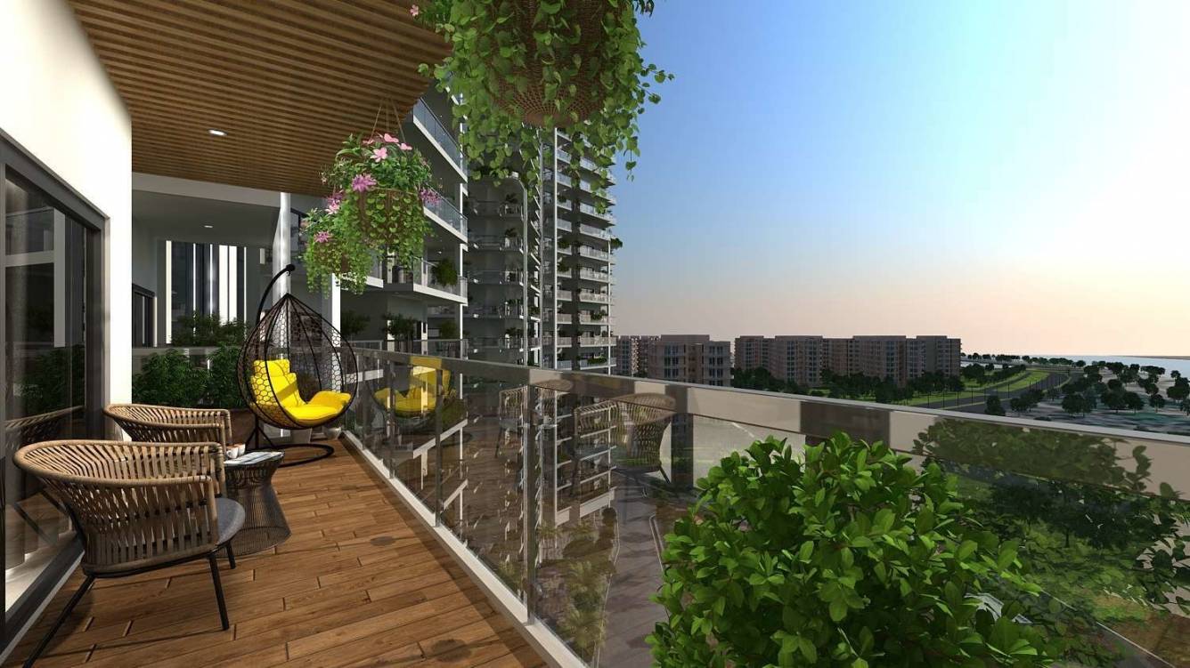  the sky heights Balcony