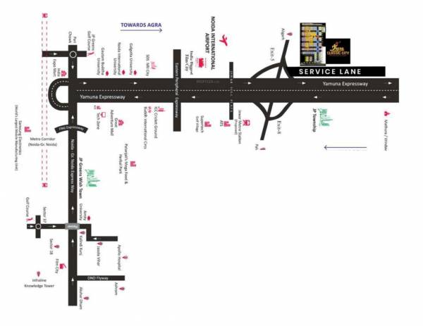  aerocity Location Plan