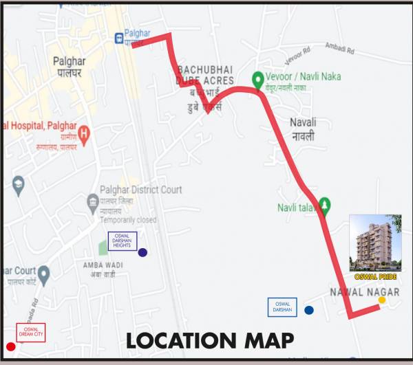  oswal-pride Location Plan