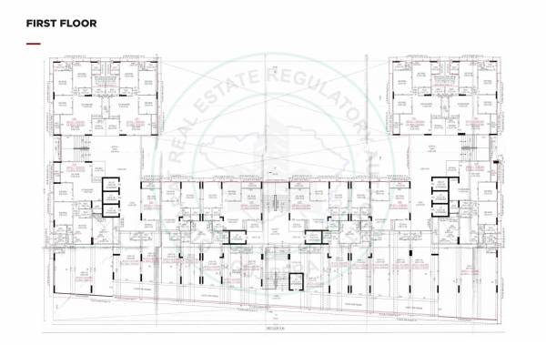  vedant-zade Block A Cluster Plan for 1st Floor