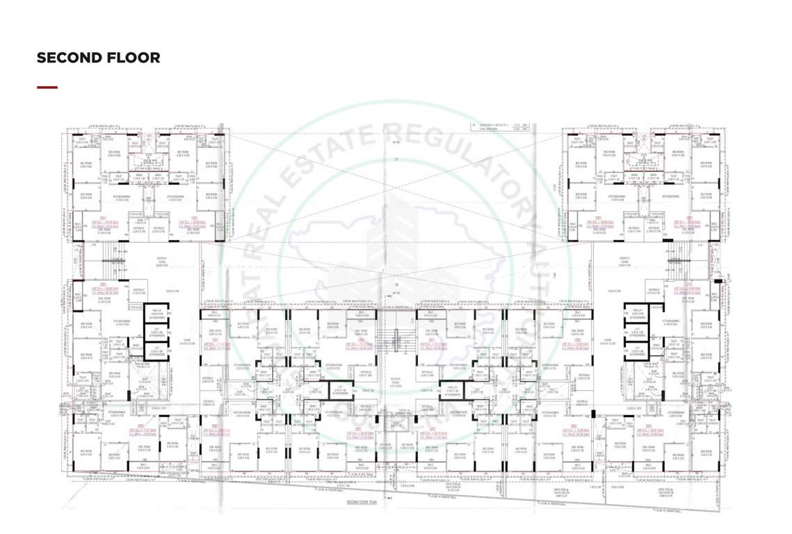  vedant zade Block A Cluster Plan for 2nd Floor