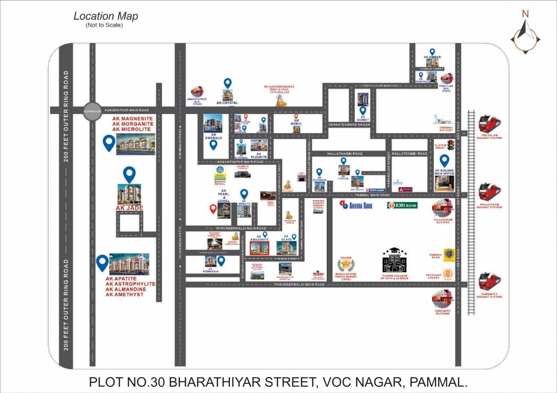  amazonite Location Plan