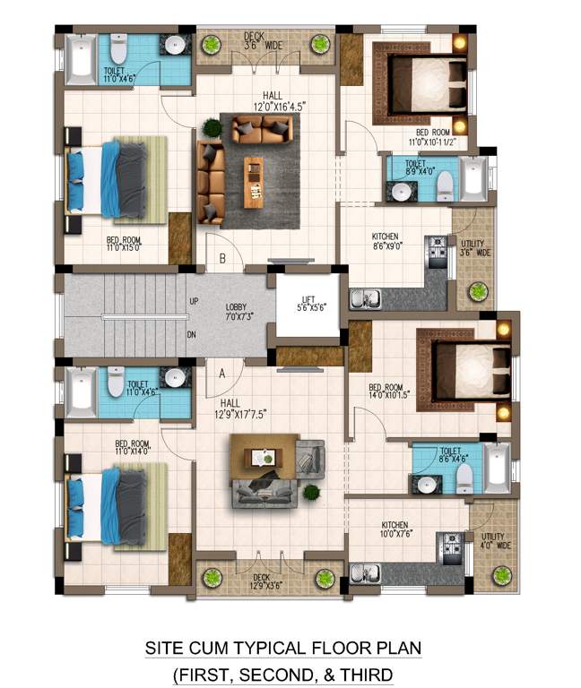  sai anugraga flats Sai Anugraga Flats Cluster Plan