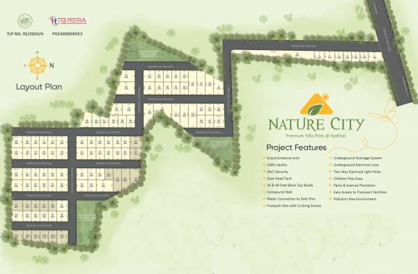  nature-city Layout Plan