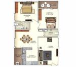  srivani-phase-2 Srivani Phase 2 Cluster Plan from 1st to 5th Floor