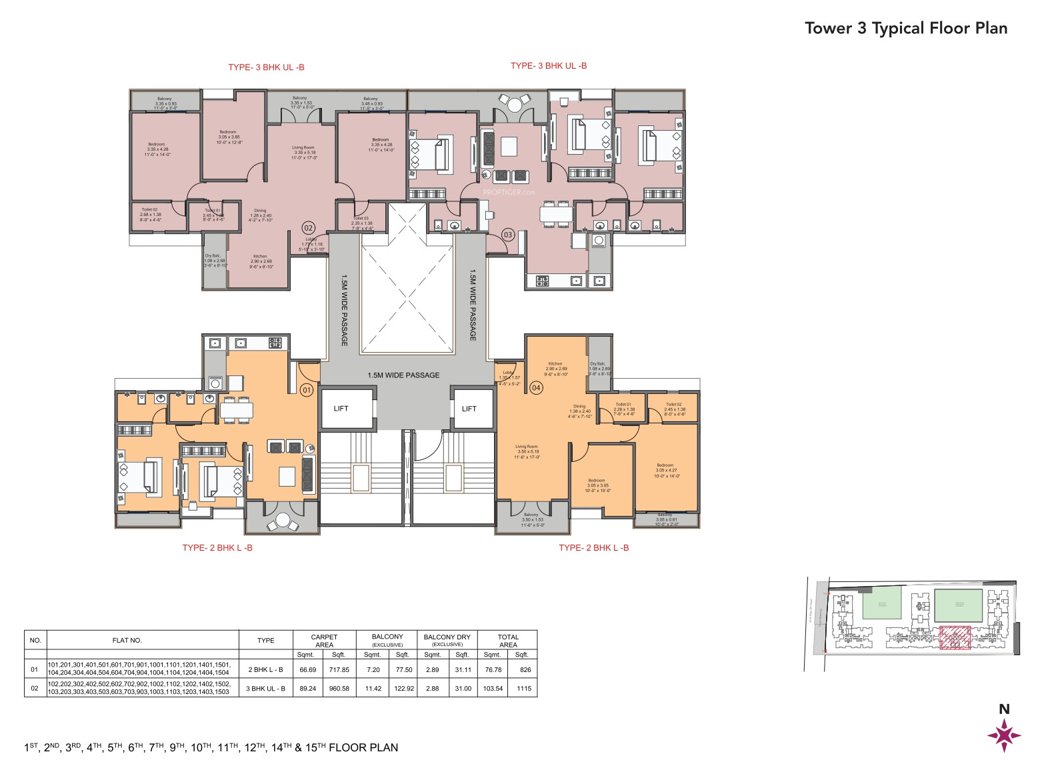  kohinoor viva pixel Cluster Plan