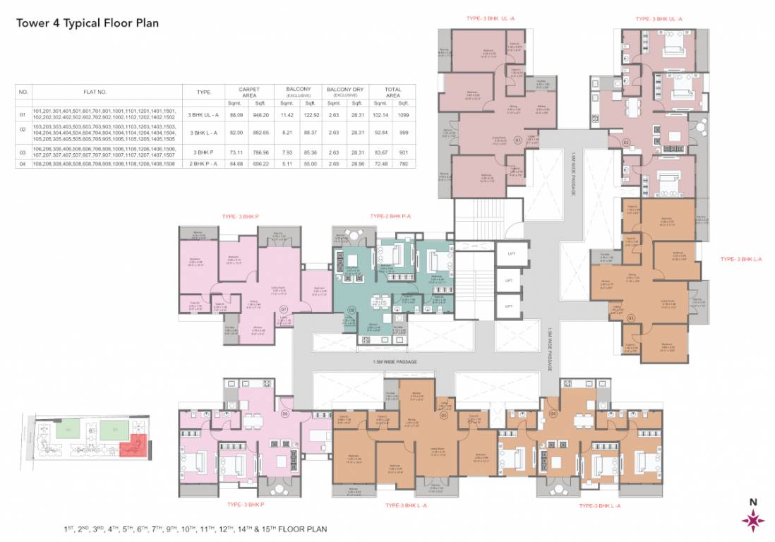  kohinoor viva pixel Cluster Plan