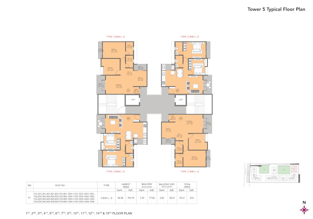  kohinoor viva pixel Cluster Plan